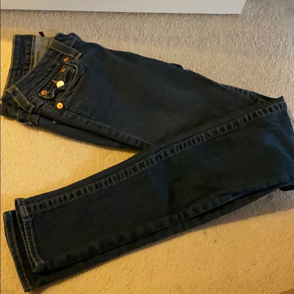 True Religion skinny jeans women’s 26 gold chain